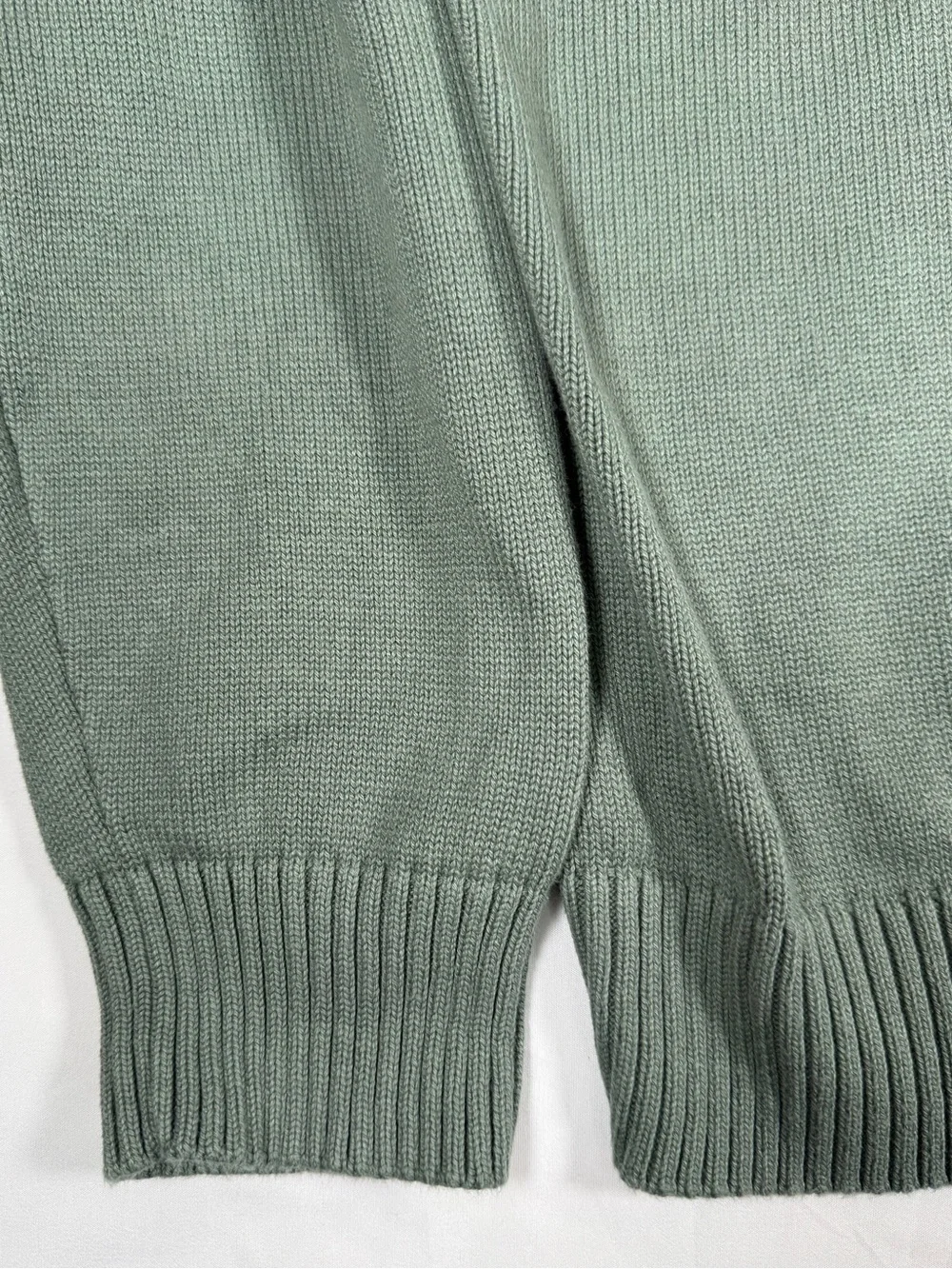J.CREW Mens Heritage Cotton Mockneck Sweater XL Quiet Luxury Preppy Old Money